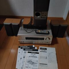 【DENON】スピーカーセット AVアンプ AVR-1801 S...