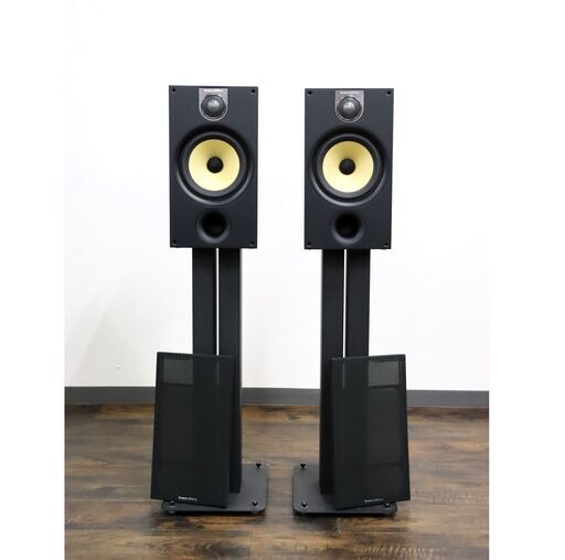 【ヤ取終了1/21】≪U653ジ≫ 音出しOK Bowers&Wilkins/B&W 2ウェイスピーカー ペア 685 S2 100W/8Ω 外箱/スタンド付属 音響機器 バスレフ型/ブックシェルフ