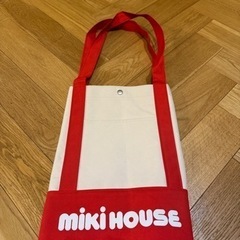 ミキハウス　トートバッグの画像