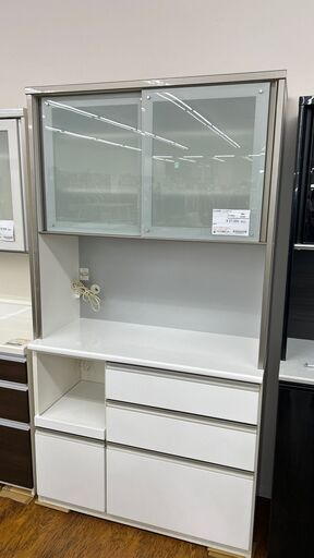 ★ジモティ割あり★ 松田家具 レンジボード  H204×D49×W110 クリーニング済み MT008