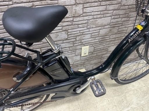 新春SALE??東京23区配達無料　新基準　ブリヂストン　アシスタ　6.6Ah リチウム 電動自転車 中古 1898