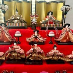 ひな人形　7段かざりの画像