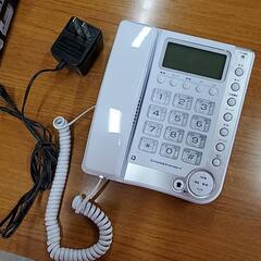 カシムラ　シンプルフォン　留守番電話機　美品