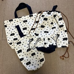 入園　入学　ハンドメイド レッスンバッグ