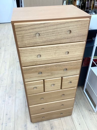ナチュラル　7段チェストのご紹介です！