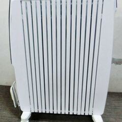 デロンギ　オイルヒーター TDD0815B 動作良好　ドラゴンデジタル X字型フィン　4～10畳　100V 1500W タイマー　DeLonghiの画像