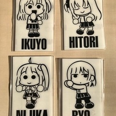 同人グッズ キャラクターステッカーの画像