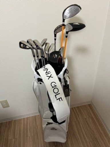 値下げ済み　ゴルフクラブ(中古)＋ゴルフバッグ(新品)