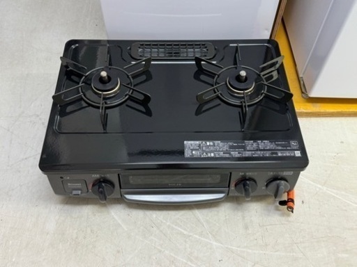 【リサイクルサービス八光】2019年製　リンナイ ガスコンロ【LPガス】 左ハイカロリーバーナー RTE564BKL