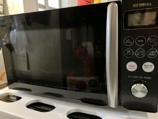 値下げしました5000円→4500円  2020年製アイリスオーヤマ オーブンレンジ 電子レンジ ※取りに来られる方限定