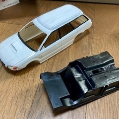 SUBARU レガシィ　プラモデル　セットの画像