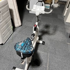 【美品】QLEE FITNESS スピンバイク XD-01 エア...