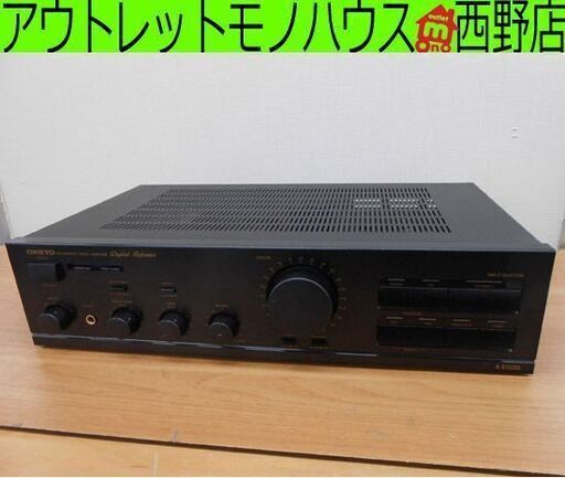 ONKYO プリメインアンプ A-812XG 1989年製 動作確認済 オーディオ機器 オンキョー 札幌 西野店