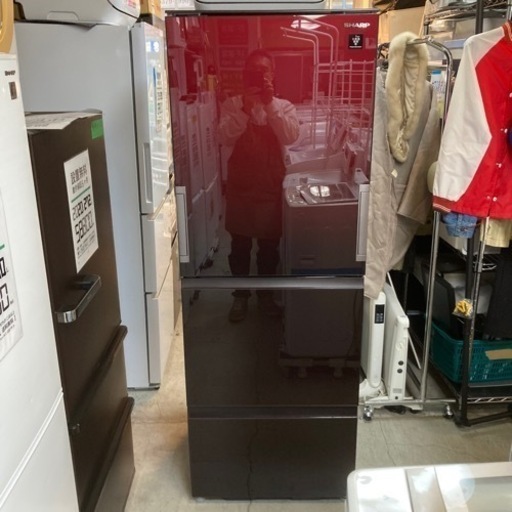 ✨?期間限定・特別価格?✨SHARP シャープ 冷凍冷蔵庫 350L 2022年製 SJ-GW35H-R