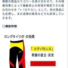 ASICS（アシックス）エキスパートモデル　ロング　スポーツタイツの画像