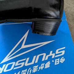 値下げearth m&e 23.5cm☆ローファースリッポンパンプスの画像