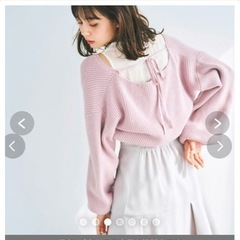 Dazzlin のニット　新品　タゲ付きの画像
