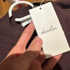 Dazzlin のニット　新品　タゲ付きの画像