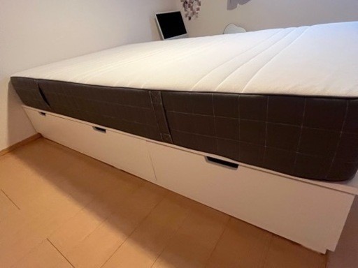 【タイムセール】IKEA ベッドフレーム
