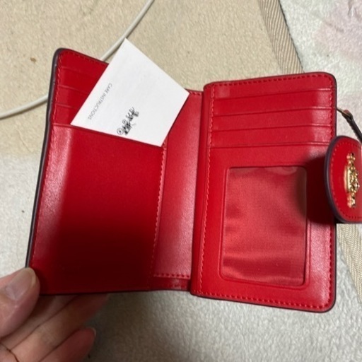 COACHリンゴ柄中古美品 箱、袋なし