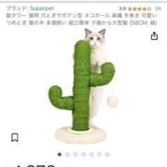 猫　爪研ぎ　無料であげます