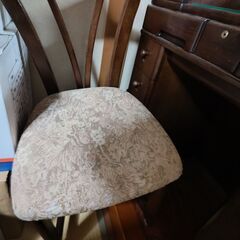 レトロ鏡台（椅子付き）差し上げますの画像