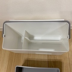 掛けて使えるデイリーケアオーガナイザー 収納ケースの画像
