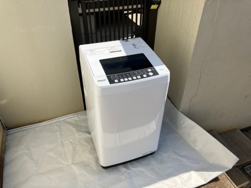 洗濯機　予定者確定