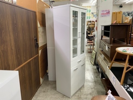 【愛品館 江戸川店 食器棚】株式会社サンウッディ 2枚扉カップボード ID:151-008107-007