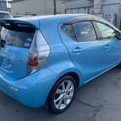 車検2年付き！トヨタアクア  走行2万キロ！の画像
