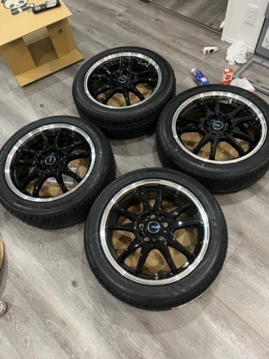 17インチ5zigenホイール4本セット