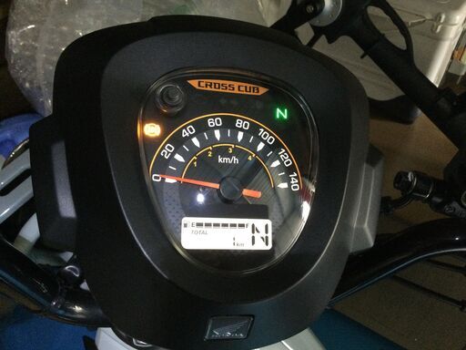 クロスカブ110　プコブルー　新車購入後　未使用車　！！