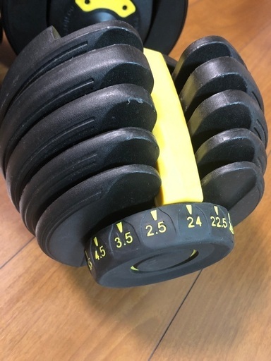 【決まりました　値下げしました】可動式ダンベル　24キロ　2セット