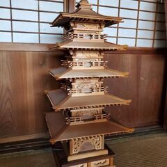旧家蔵出し 五重塔 