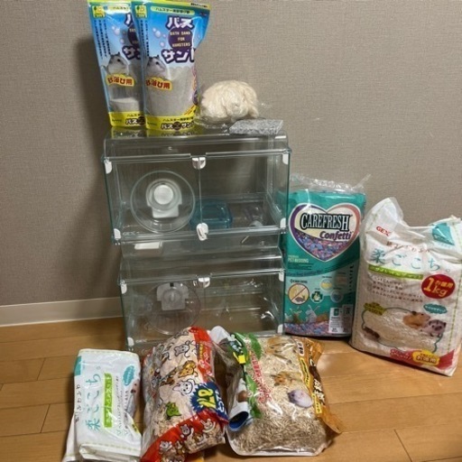受け渡し決まりましたハムスターゲージ×2 ハムスターセット