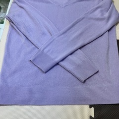 セーター【ラベンダー、Lサイズ】の画像