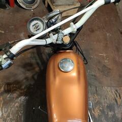 ワンオフカスタム多数☆ CD50ベースカスタム車　ロンシンエンジン125cc搭載　車体　愛知～発送 GN125 YB125SP SR CB YD　カブ　好きな人への画像
