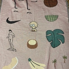 シンプソンズ　ラグ　タペストリー