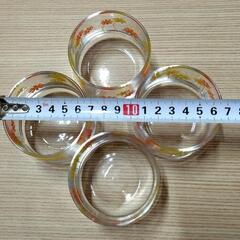 昭和★レトロ グラス ４個セットの画像