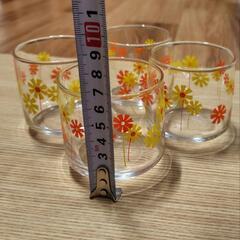 昭和★レトロ グラス ４個セットの画像