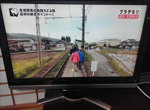 シャープ37型液晶TV