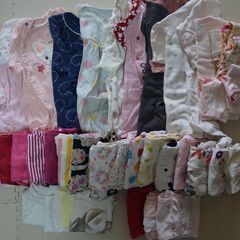 女の子　ベビー服　サイズ60～70　36着セット　まとめ売り（8...