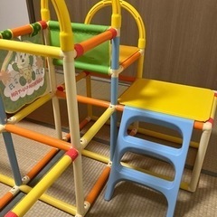 ワンワンとうーたん おりたたみロングスロープ ジムEX 成長に合わせて長く使えるジムの画像