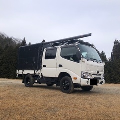 令和4年　ダイナ　ダブルキャブ　4WD ディーゼル　トラック　車...