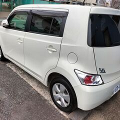 H.24(2012)年 トヨタ bB 1.3 S ナビ テレビ ETC 美車 車検2年 パールホワイト 走行73,700km 修復歴なしの画像