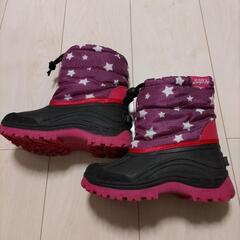 【子供用　可愛いスノーブーツ】の画像