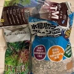 熱帯魚の砂とか砂利