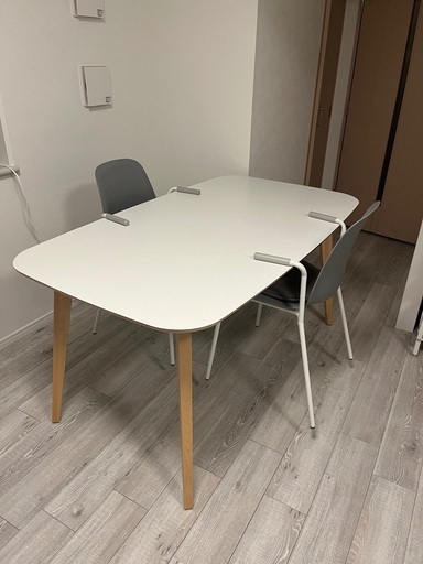 IKEA ダイニングテーブル 椅子2個セット
