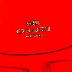 ✨極美品✨COACH コーチ リュックサック バックパック レッド 赤の画像