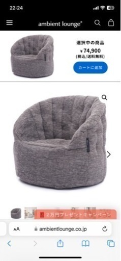 (新品)アンビエントラウンジ　バタフライ